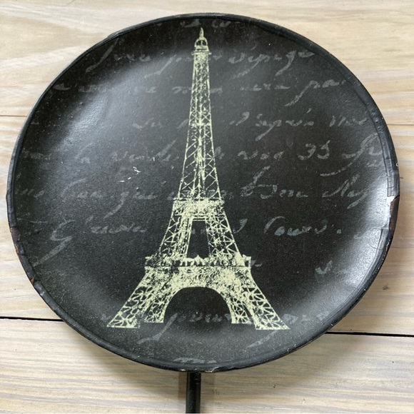 GIFT SET Eiffel Tower Paris France Wall Hook Hanging Plate and Candle - Picture 13 of 15